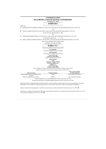 Thumbnail Wallbox 20-F Annual Report 2024