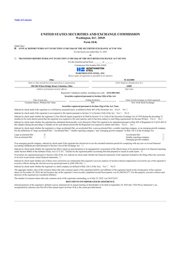 Thumbnail Worthington Steel 10-K Annual Report 2025