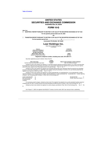 Miniature Loar Holdings 10-Q Rapport trimestriel 2025 