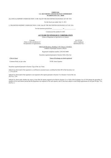 Thumbnail Accelerate Diagnostics 10-K Annual Report 