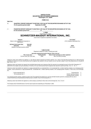 Thumbnail Mativ Holdings 10-Q Quarterly Report FY2020 