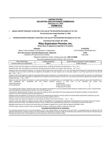 Vorschaubild Riley Exploration Permian 10-K Jahresbericht 2025