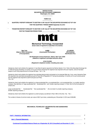 Vorschaubild Soluna Holdings 10-Q Quartalsbericht 2012 