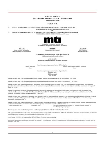 Thumbnail Soluna Holdings 10-K Annual Report 2014