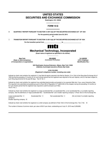 Vorschaubild Soluna Holdings 10-Q Quartalsbericht 2015 