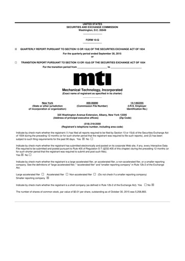 Vorschaubild Soluna Holdings 10-Q Quartalsbericht 2015 