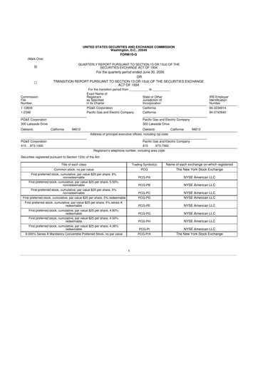 Thumbnail PG&E Corporation 10-Q Quarterly Report FY2026 