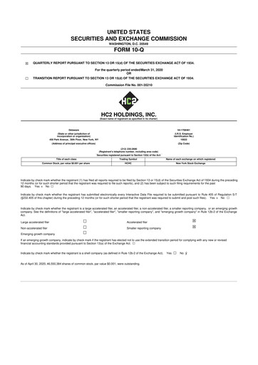 Thumbnail INNOVATE Corp. 10-Q Quarterly Report FY2020 