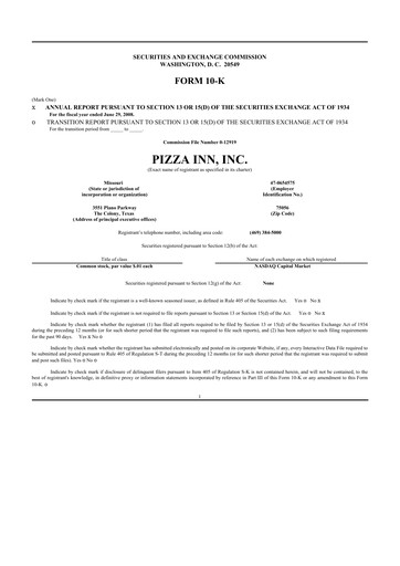 Vorschaubild Rave Restaurant Group 10-K Jahresbericht 