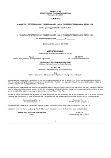 Thumbnail Workhorse Group
 10-Q Quarterly Report FY2013 