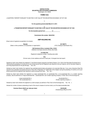 Thumbnail Workhorse Group
 10-Q Quarterly Report FY2014 