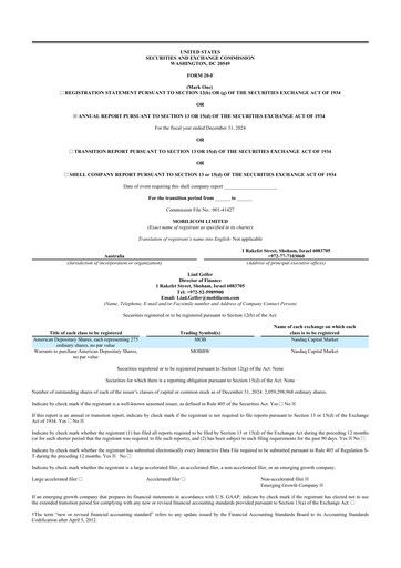 Thumbnail Mobilicom 20-F Annual Report 2024
