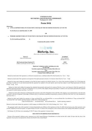 Thumbnail Option Care Health 10-K Annual Report 