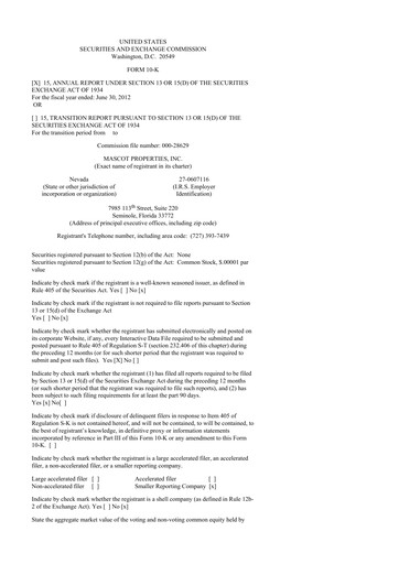 Thumbnail Mama's Creations 10-K Annual Report 