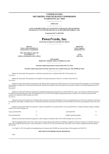 Thumbnail 374Water 10-K Annual Report 2011