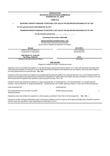 Thumbnail Kartoon Studios 10-Q Quarterly Report FY2011 
