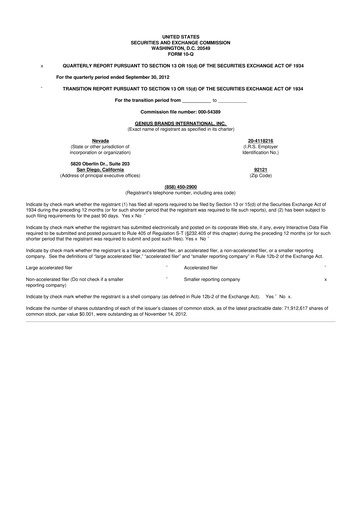 Thumbnail Kartoon Studios 10-Q Quarterly Report FY2012 