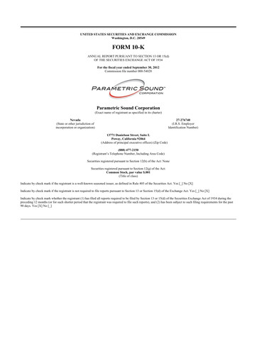 Thumbnail Turtle Beach Corp
 10-K Annual Report 2012