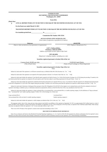 Vorschaubild Sonoma Pharmaceuticals 10-K Jahresbericht 2013