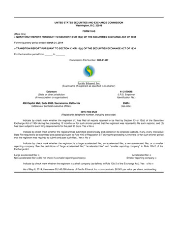 Vorschaubild Alto Ingredients 10-Q Quartalsbericht 2014 