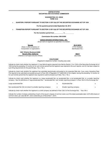 Thumbnail Kartoon Studios 10-Q Quarterly Report FY2014 