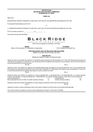 Thumbnail Sow Good 10-Q Quarterly Report FY2015 
