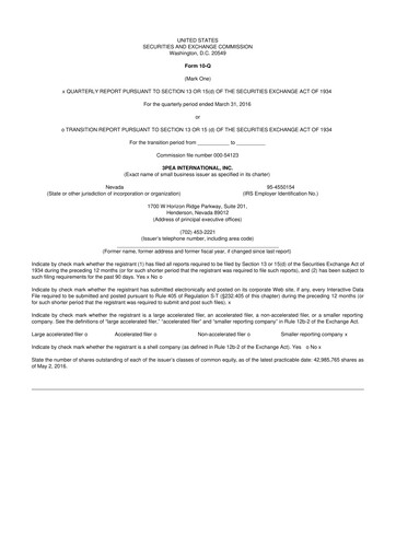 Thumbnail Paysign 10-Q Quarterly Report FY2016 