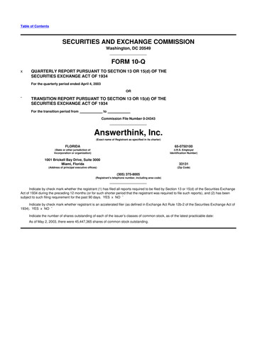 Thumbnail The Hackett Group

 10-Q Quarterly Report FY 