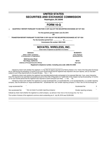 Thumbnail Inseego 10-Q Quarterly Report FY2016 