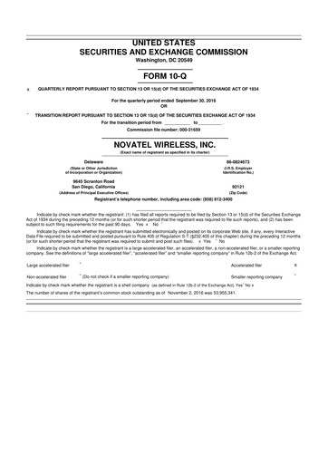 Thumbnail Inseego 10-Q Quarterly Report FY2016 