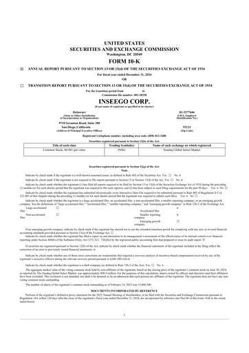 Vorschaubild Inseego 10-K Jahresbericht 2024