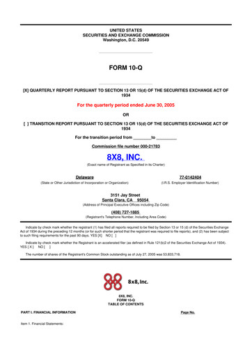 Thumbnail 8x8
 10-Q Quarterly Report FY 