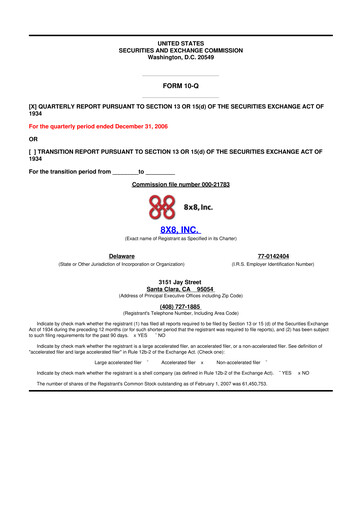 Thumbnail 8x8
 10-Q Quarterly Report FY 