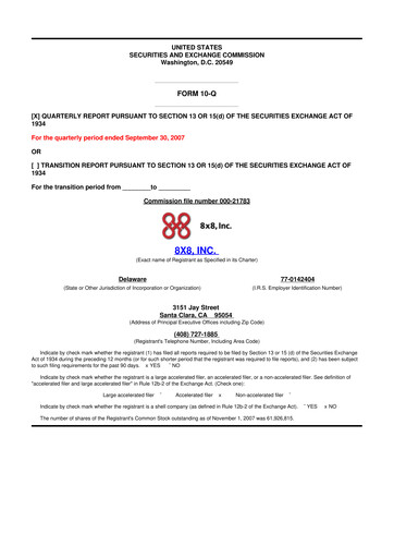 Thumbnail 8x8
 10-Q Quarterly Report FY 