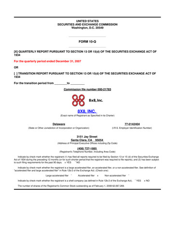 Thumbnail 8x8
 10-Q Quarterly Report FY 