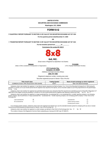 Thumbnail 8x8
 10-Q Quarterly Report FY2021 