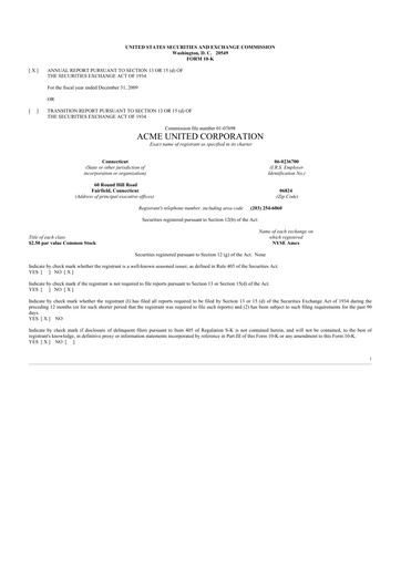 Vorschaubild Acme United 10-K Jahresbericht 