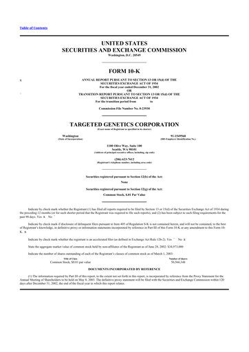 Vorschaubild Armata Pharmaceuticals 10-K Jahresbericht 