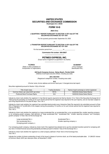 Thumbnail PetMed Express
 10-Q Quarterly Report FY2026 