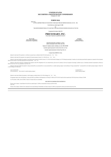 Thumbnail PriceSmart
 10-K Annual Report 