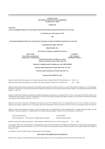 Thumbnail PriceSmart
 10-K Annual Report 2012