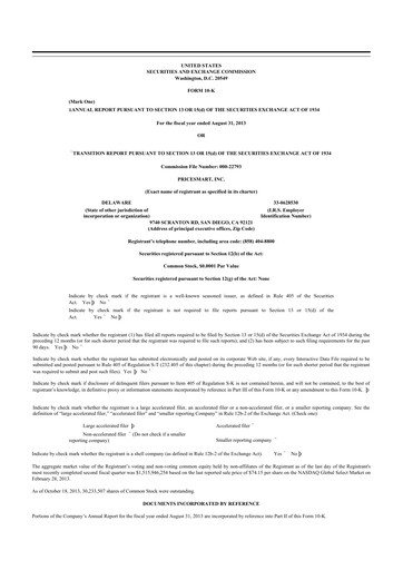 Thumbnail PriceSmart
 10-K Annual Report 2013