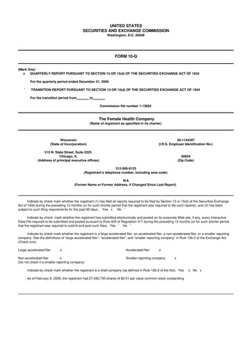 Thumbnail Veru 10-Q Quarterly Report FY 