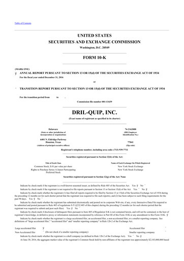 Thumbnail Innovex International 10-K Annual Report 2016