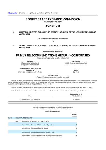 Thumbnail INNOVATE Corp. 10-Q Quarterly Report FY 