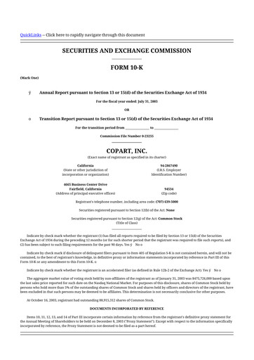 Thumbnail Copart
 10-K Annual Report 