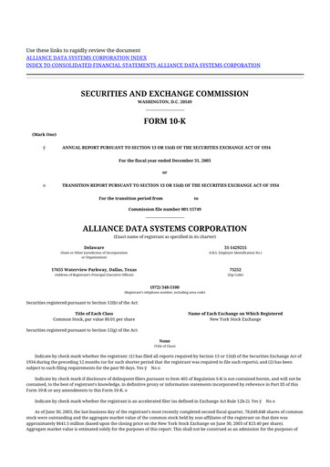 Thumbnail Bread Financial 10-K Annual Report 