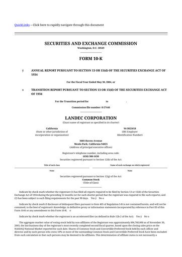 Thumbnail Lifecore Biomedical 10-K Annual Report 