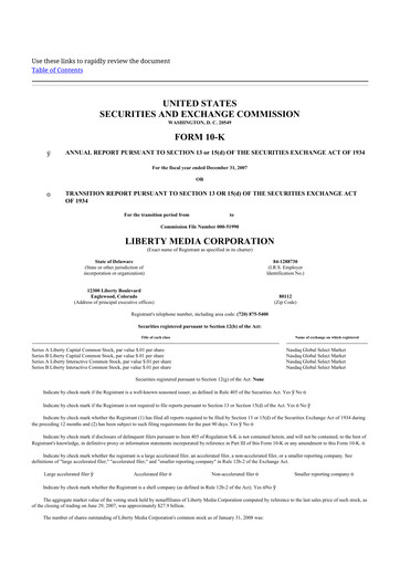 Miniature QVC Group 10-K Rapport annuel 