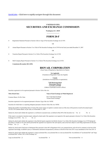 Vorschaubild Bausch Health
 20-F Jahresbericht 